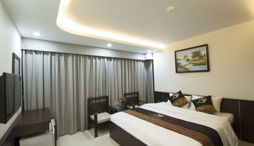 Deluxe double sea view  phòng 1 giường 25m2