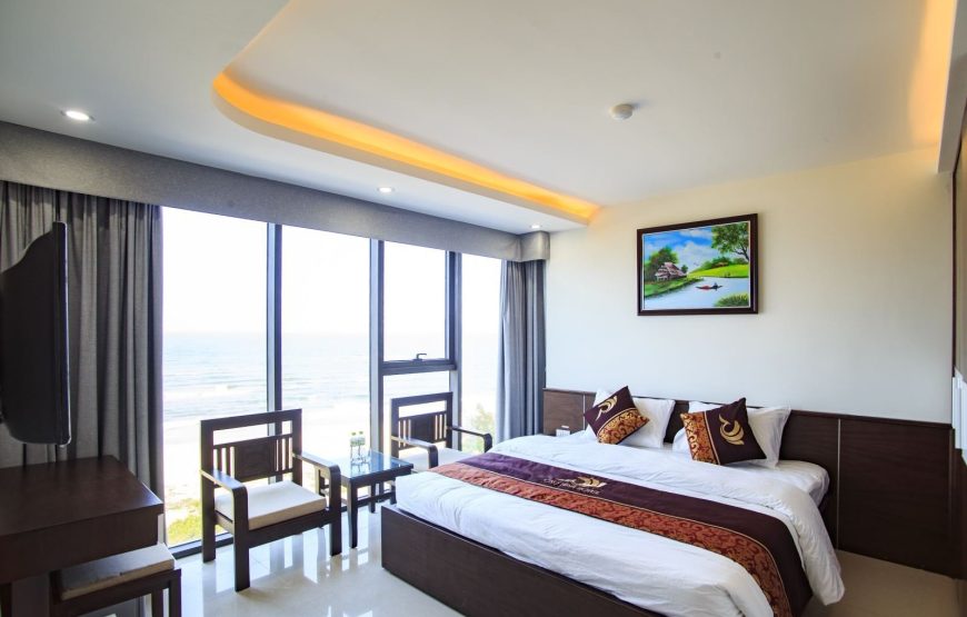 Deluxe double sea view  phòng 1 giường 25m2